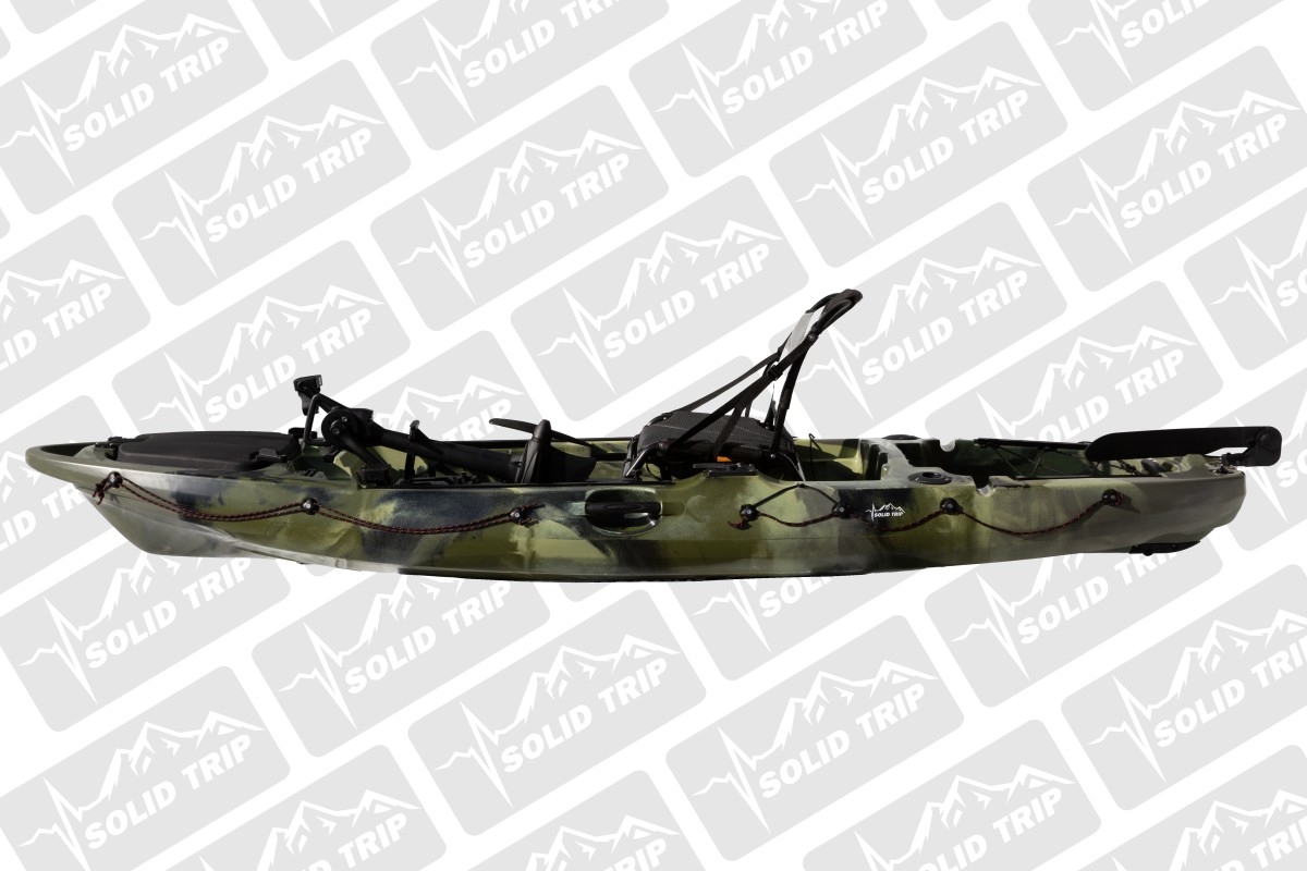 Kajak wędkarski SHARK SolidTrip z napędem pedałowym