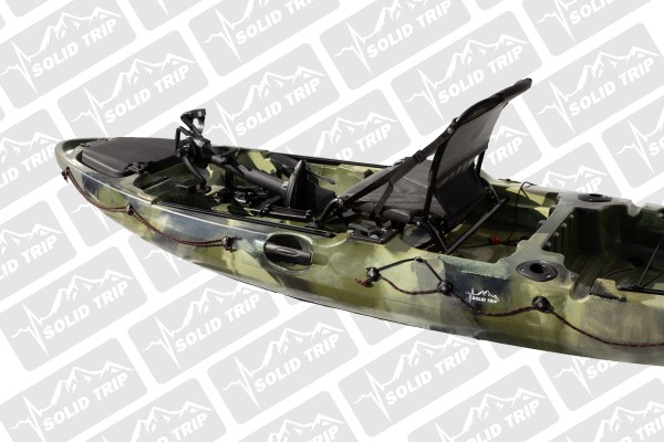 Kajak wędkarski SHARK SolidTrip z napędem pedałowym