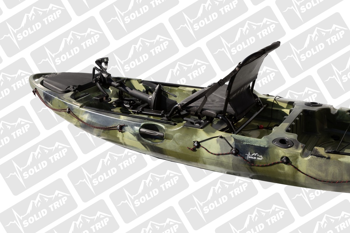 Kajak wędkarski SHARK SolidTrip z napędem pedałowym