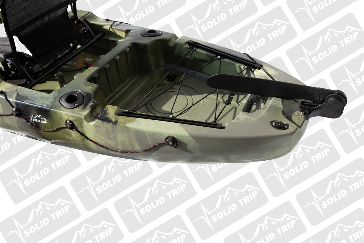 Kajak wędkarski SHARK SolidTrip z napędem pedałowym