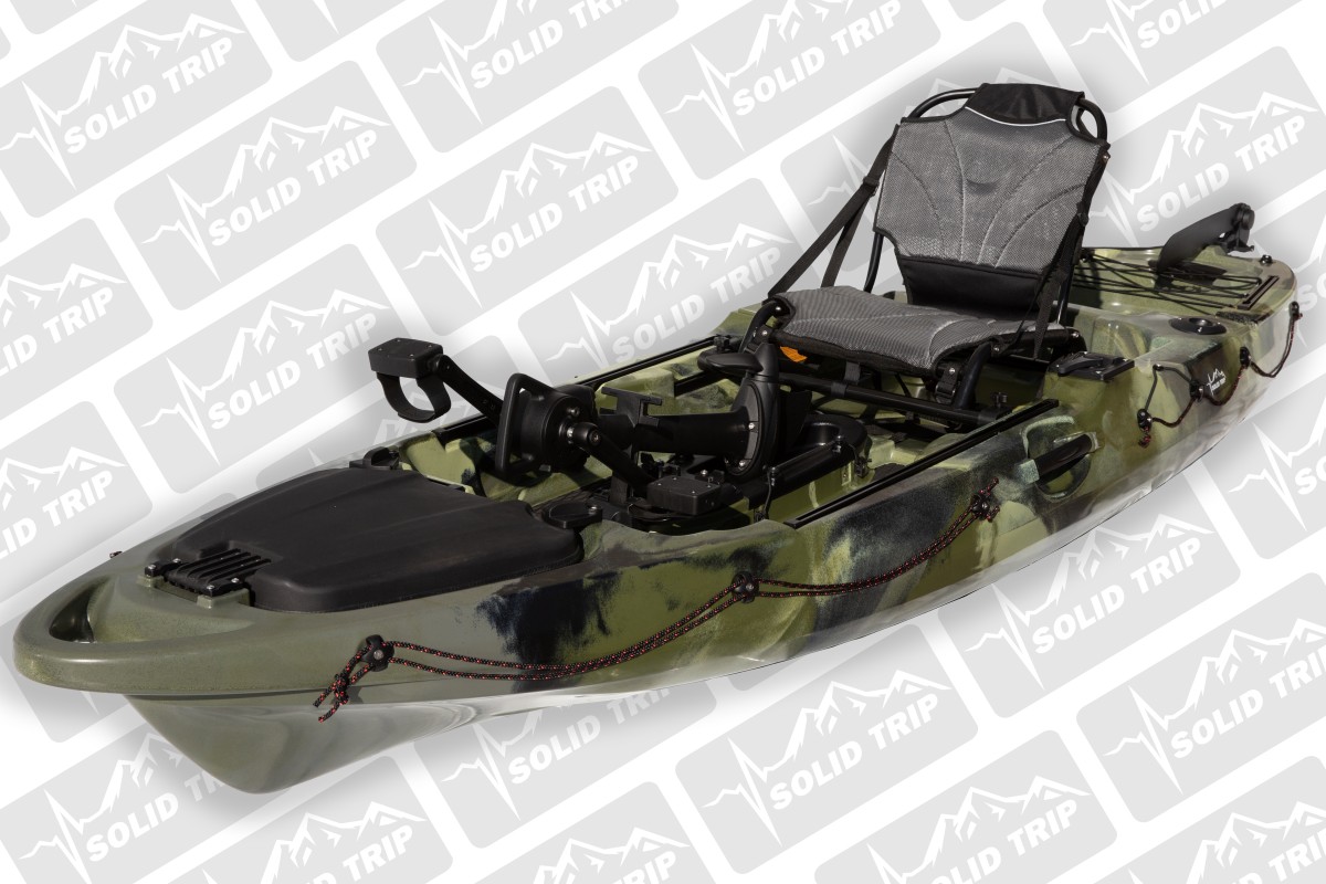Kajak wędkarski SHARK SolidTrip z napędem pedałowym