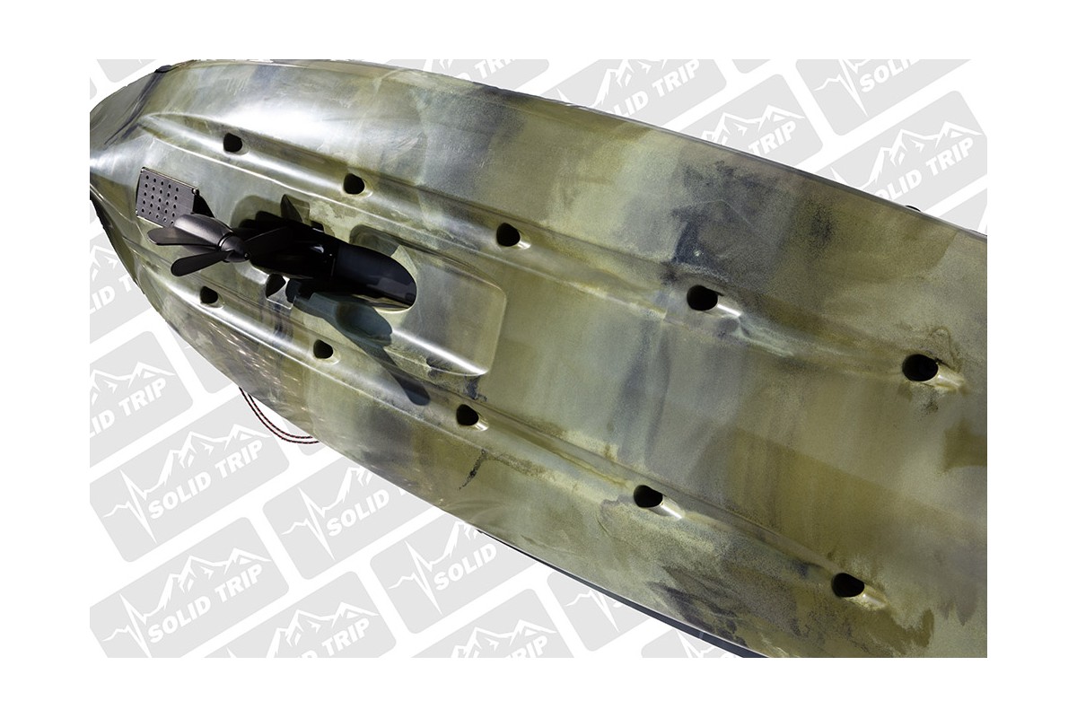 Kajak wędkarski SHARK SolidTrip z napędem pedałowym