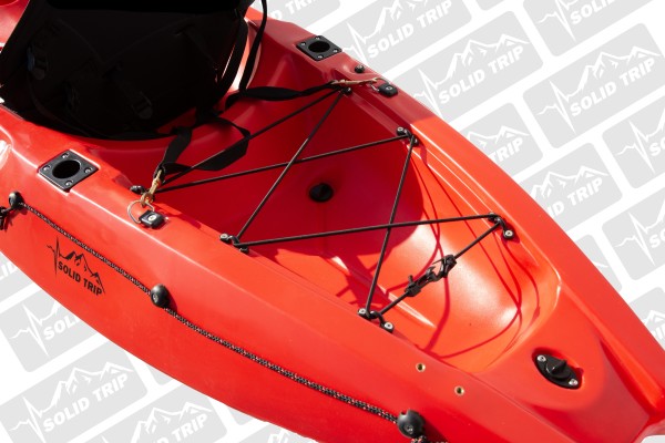 Kajak jedno- lub dwuosobowy CANARY SolidTrip z uchwytem na wędkę