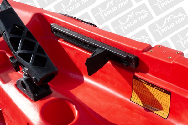 Kajak jedno- lub dwuosobowy CANARY SolidTrip z uchwytem na wędkę