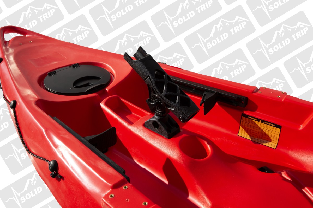 Kajak jedno- lub dwuosobowy CANARY SolidTrip z uchwytem na wędkę