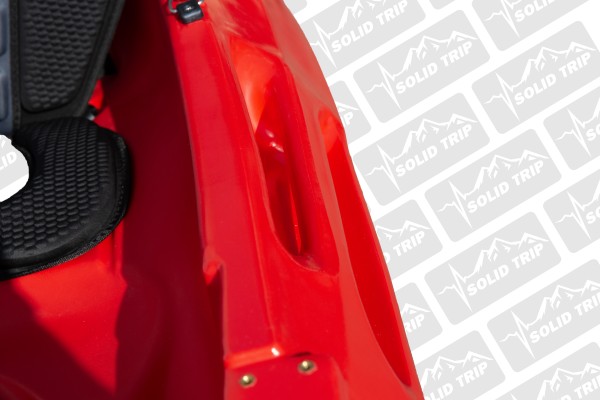 Kajak jedno- lub dwuosobowy CANARY SolidTrip z uchwytem na wędkę