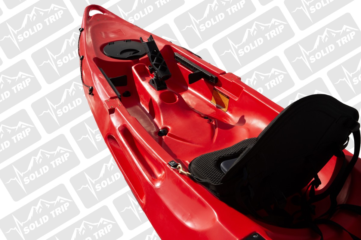 Kajak jedno- lub dwuosobowy CANARY SolidTrip z uchwytem na wędkę