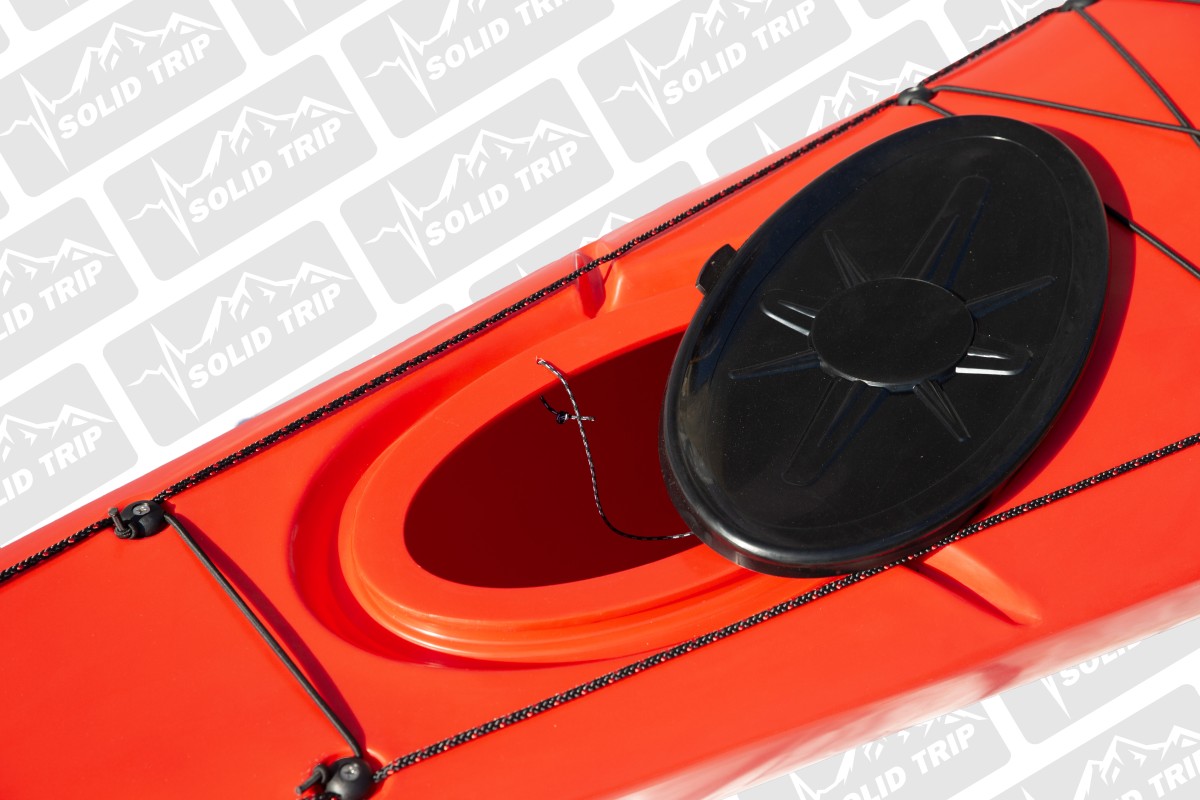 Kajak morski FALCON SolidTrip jednoosobowy ze sterowaniem pedałowym