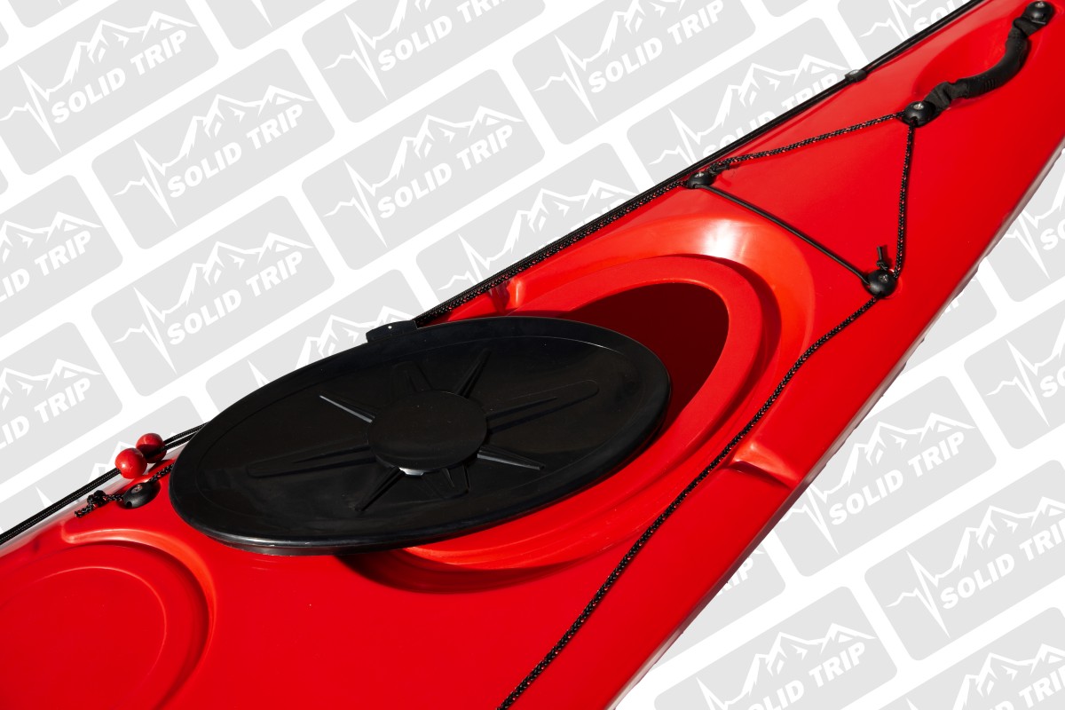 Kajak morski FALCON SolidTrip jednoosobowy ze sterowaniem pedałowym