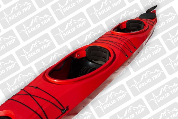 Kajak morski FALCON II SolidTrip dwuosobowy ze sterowaniem pedałowym