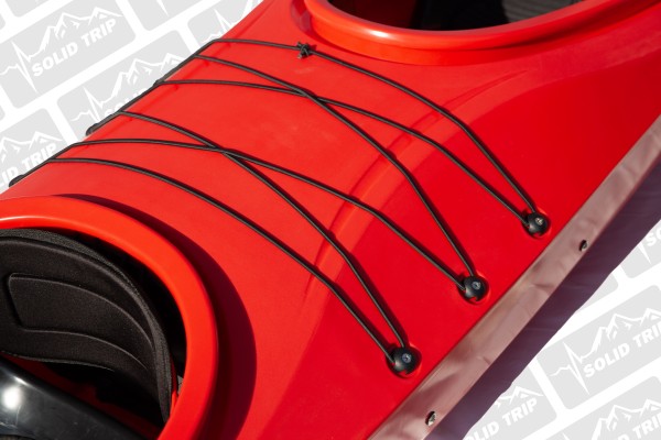 Kajak morski FALCON II SolidTrip dwuosobowy ze sterowaniem pedałowym