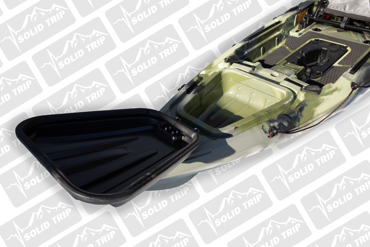 Kajak wędkarski PIKE SolidTrip jednoosobowy z napędem płetwowym