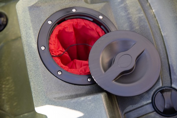 Kajak wędkarski PIKE SolidTrip jednoosobowy z napędem płetwowym