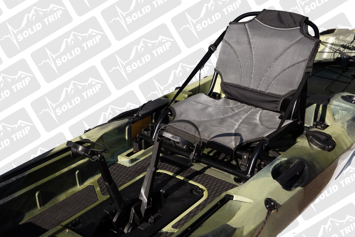 Kajak wędkarski PIKE SolidTrip jednoosobowy z napędem płetwowym