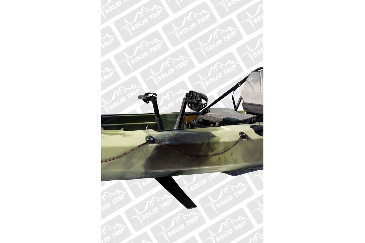 Kajak wędkarski PIKE SolidTrip jednoosobowy z napędem płetwowym