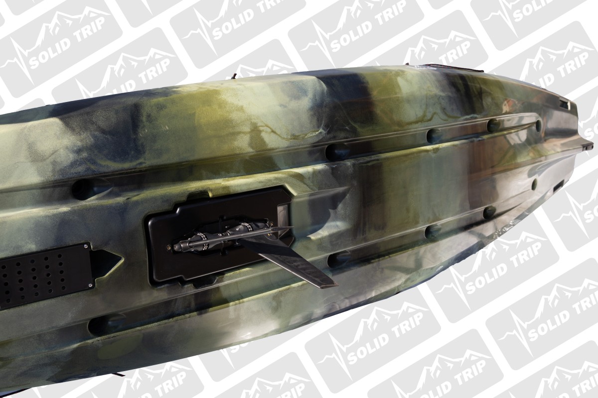 Kajak wędkarski PIKE SolidTrip jednoosobowy z napędem płetwowym