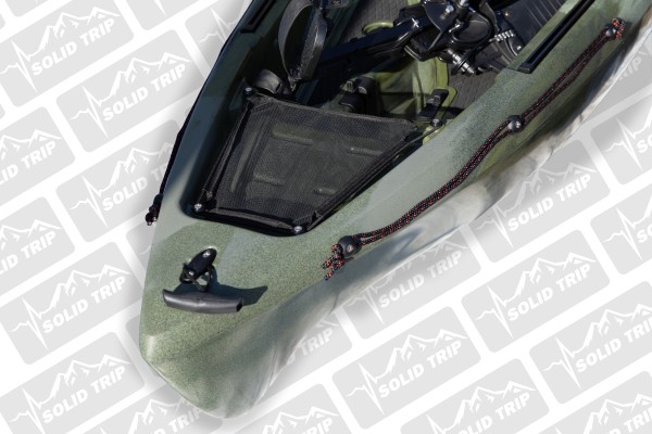 Kajak wędkarski TROUT SolidTrip dwuosobowy z napędem płetwowym