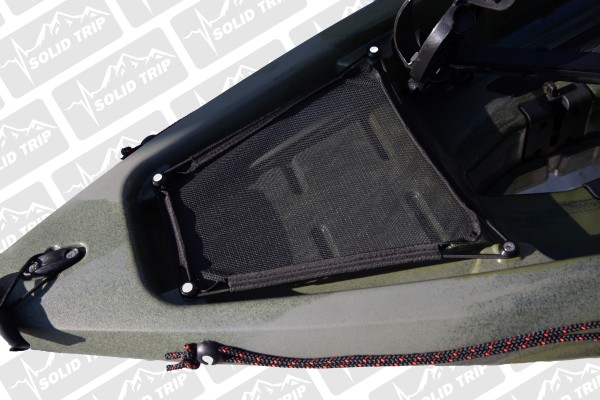 Kajak wędkarski TROUT SolidTrip dwuosobowy z napędem płetwowym