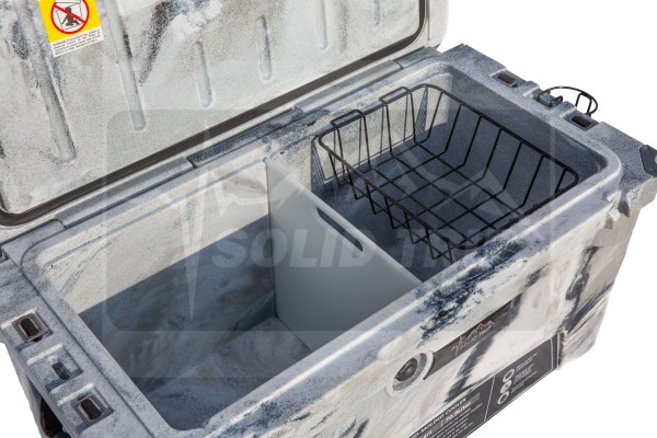 Skrzynia izotermiczna SolidTrip 110 z deską do krojenia i koszykiem - 104l