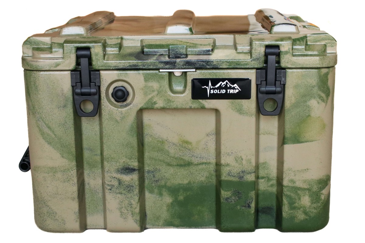 Skrzynia transportowa moro 80L