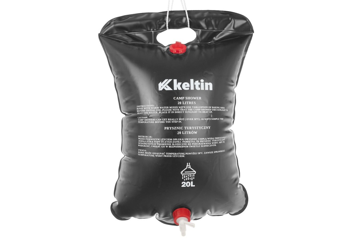 Prysznic turystyczny solarny 20L