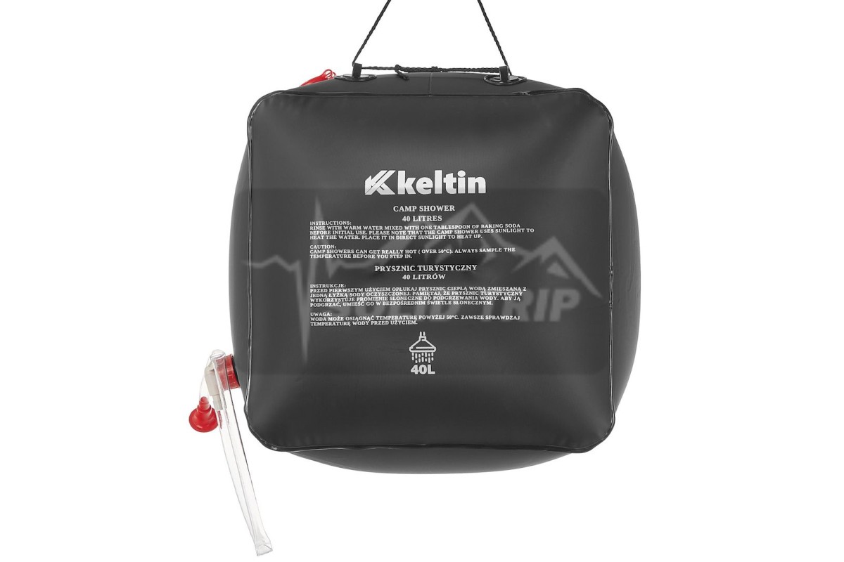 Prysznic solarny turystyczny 40L