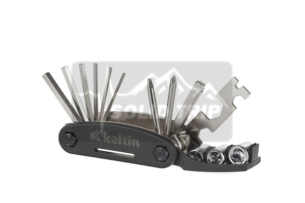 Klucze do roweru niklowane 16w1