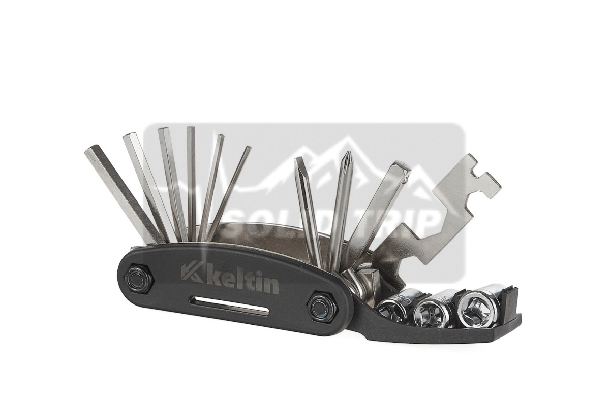 Klucze do roweru niklowane 16w1