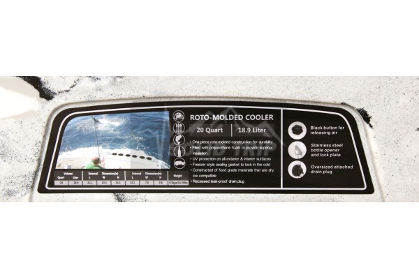 Skrzynia izotermiczna z akcesoriami 19L