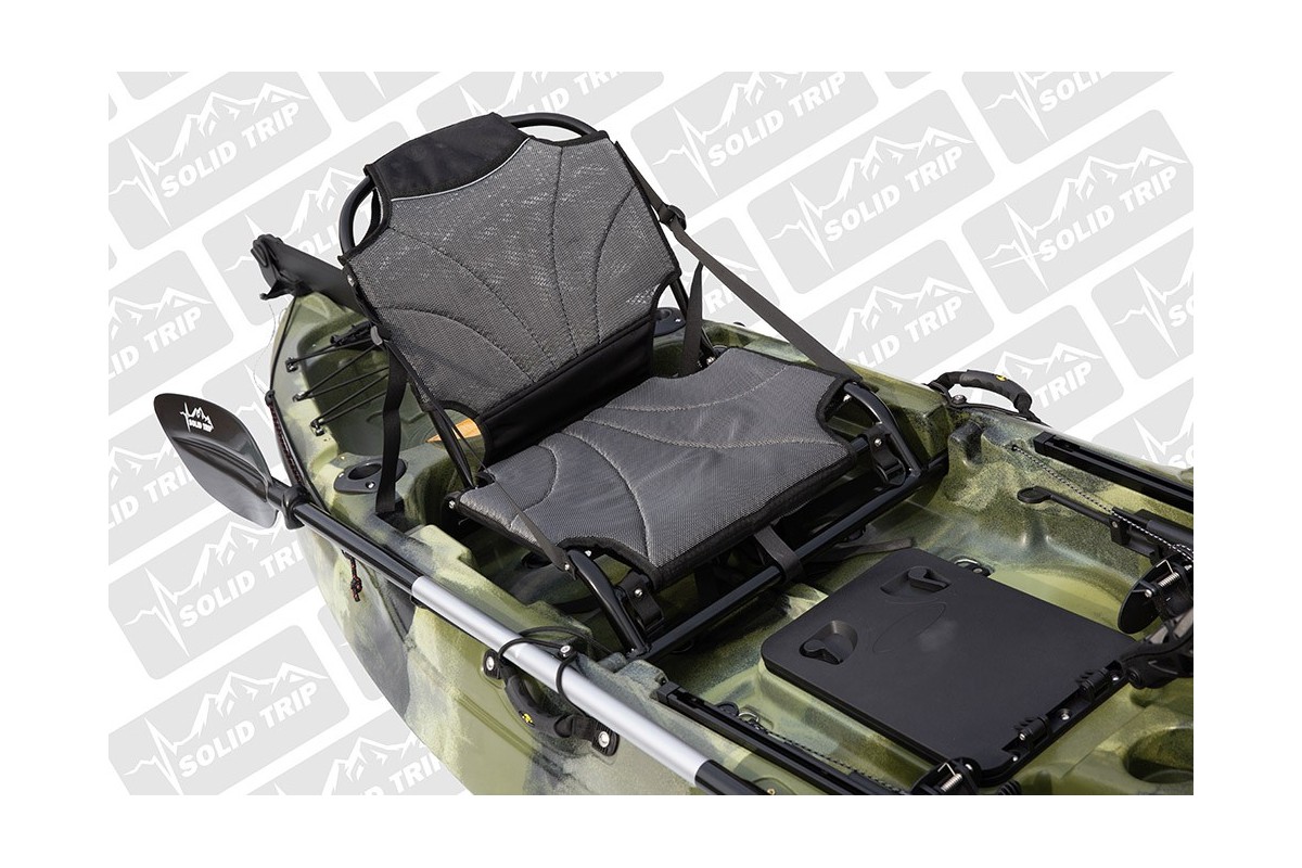 Kajak wędkarski CARP SolidTrip ze sterowaniem pedałowym