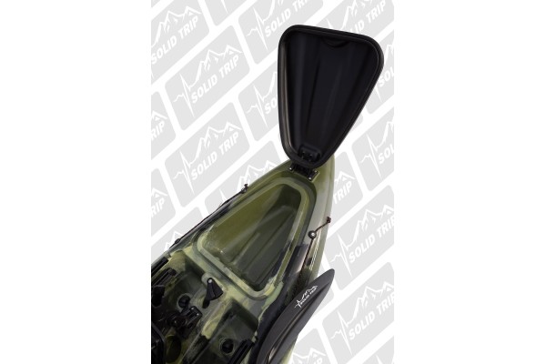 Kajak wędkarski CARP SolidTrip ze sterowaniem pedałowym