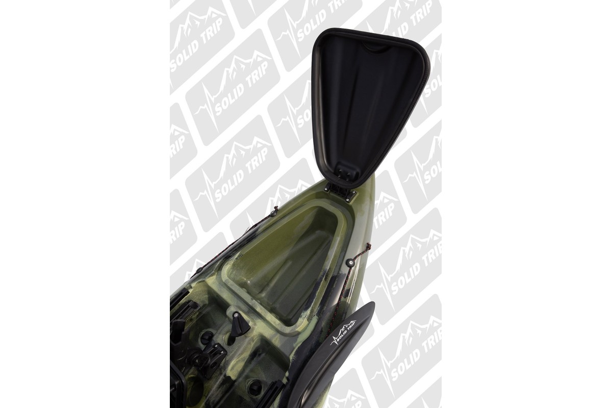 Kajak wędkarski CARP SolidTrip ze sterowaniem pedałowym