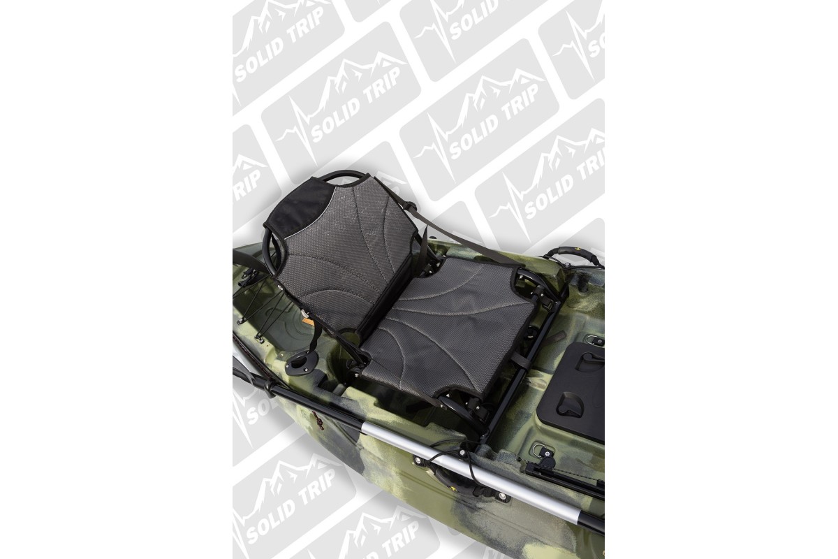 Kajak wędkarski CARP SolidTrip ze sterowaniem pedałowym