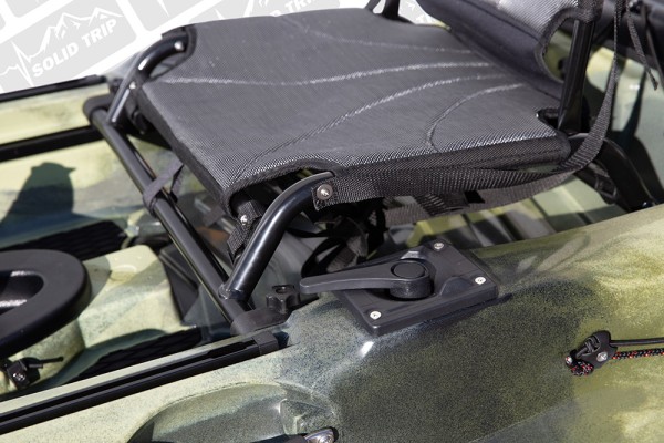 Kajak wędkarski BASS SolidTrip z systemem pedałowym