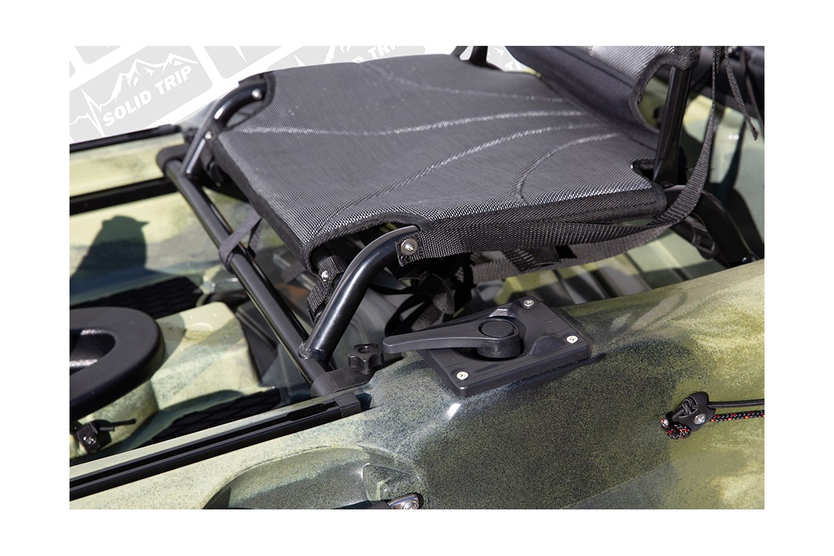 Kajak wędkarski BASS SolidTrip z systemem pedałowym